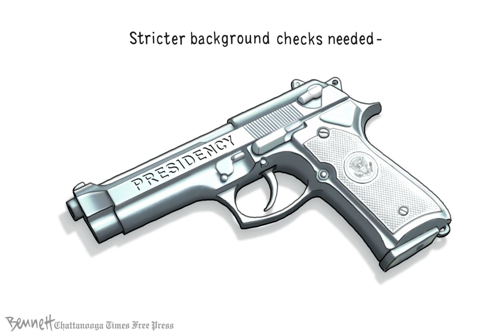 Bennett editorial cartoon